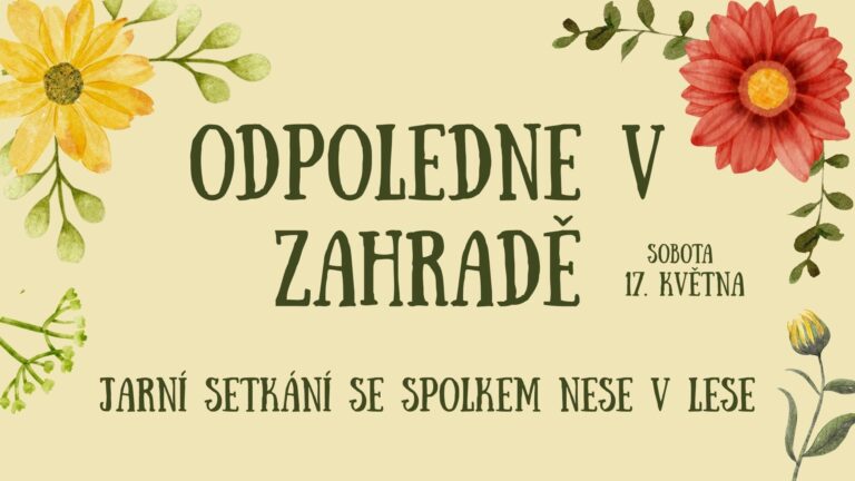 Přečtete si více ze článku Odpoledne v zahradě – Jarní setkání se spolkem Nese v lese